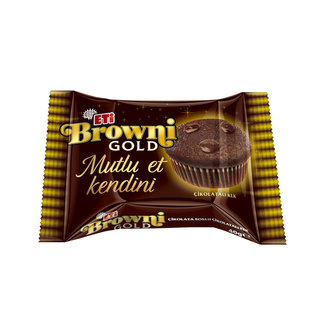 Eti Browni Gold Çikolata Soslu Çikolatalı Kek 45Gr