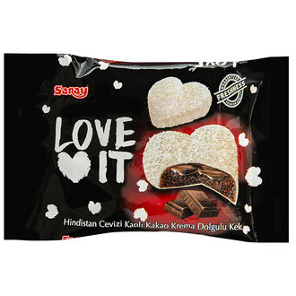 Loveit Hcevizi Kaplı Kakao Krema Dolgulu Kek 45G