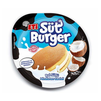 Eti Süt Burger, Hindistan Cevizli Dolgulu Ballı Kek 35 G