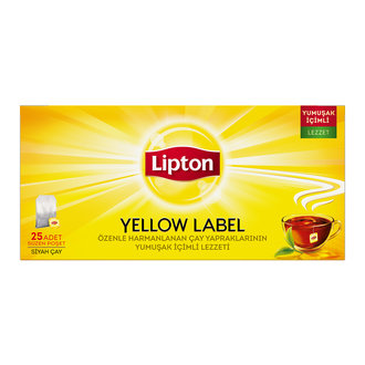 Lipton Bardak Poşet Çay Yellow Label 25'Li