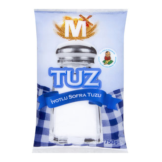 Migros İyotlu Sofra Tuzu 750 G