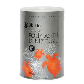 Efsina Folik Asitli Deniz Tuzu 600 G