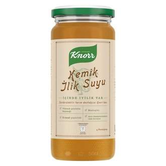 Knorr Cam Kavanoz Kemik İlik Suyu Sıvı Çorba 480 Ml