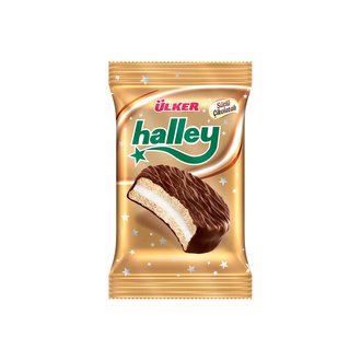 Halley Çikolata Kaplamalı Bisküvi  30 G