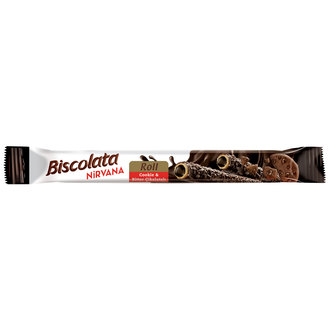 Biscolata Nirvana Bitter Çikolata Rulo Gofret 27,5 G