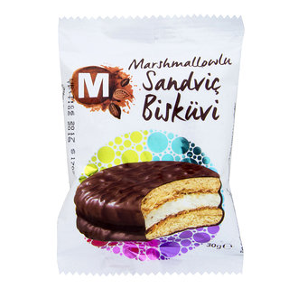 Migros Çikolata Kaplamalı Sandviç 30 G