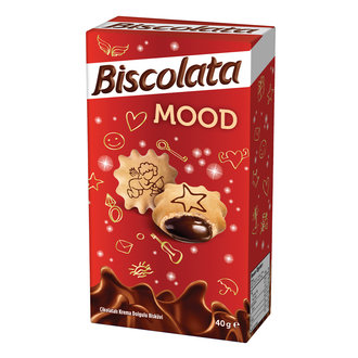 Biscolata Mood Çikolata Krema Dolgulu Bisküvi 40 G