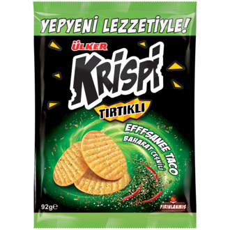 Ülker Krispi Baharat Çeşnili Tırtıklı Kraker 92 G