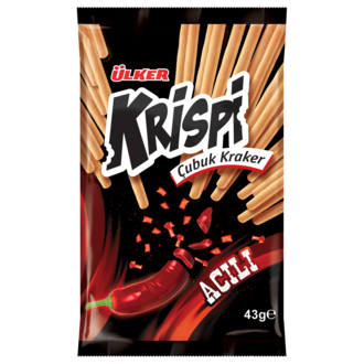 Ülker Krispi Acılı Çubuk Kraker 43 G