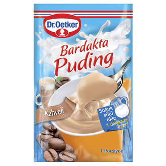 Dr.Oetker Bardakta Puding Kahveli 30 G