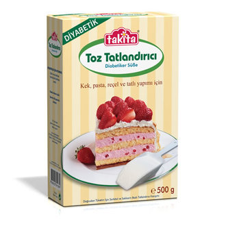 Takita Toz Tatlandırıcı 500 G ( Sorbitol + Sakarin )