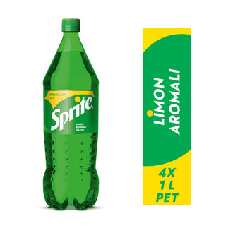 Sprite Limon Aromalı Gazoz 4X1 L Pet