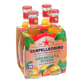 San Pellegrino Kan Portakallı Gazlı İçecek 4X200 Ml