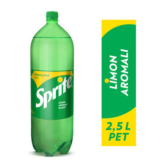 Sprite Limon Aromalı Gazoz 2,5 L Pet