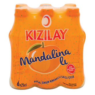 Kızılay Premium Mandalina 6X250 Ml