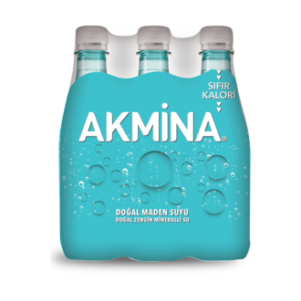 Akmina Maden Suyu Pet Şişe 6X330 Ml