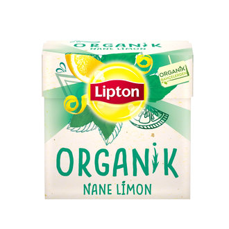Lipton Organik Nane-Limon Bitki Çayı 20'li 40 G