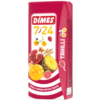 Dimes 7/24 Tahıllı Karışık Meyve Suyu 200 Ml