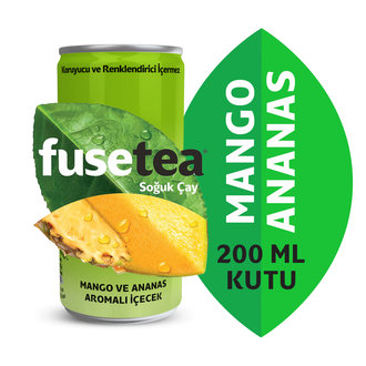 Fuse Tea Mango Ananas Kutu 200 Ml