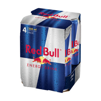 Red Bull Enerji İçeceği 4x250 Ml