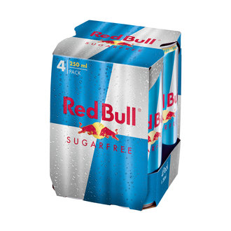 Red Bull Sugarfree 4x250 Ml