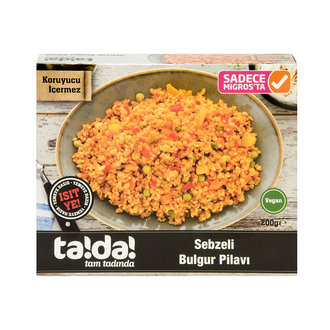 Tada Sebzeli Bulgur Pilavı 200G