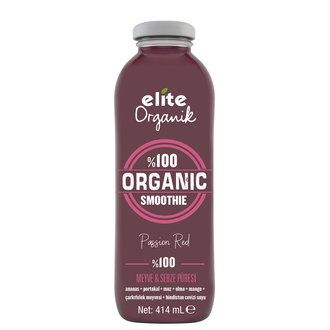 Elite Organik Smoothie Passion Red 414 Ml