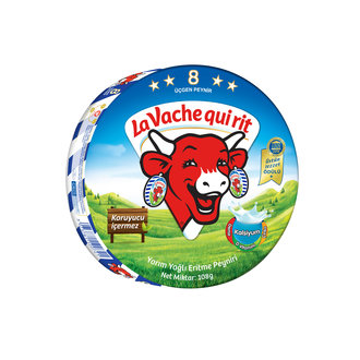 La Vache Qui Rit Yarım Yağlı Eritme Peyniri 8 Porsiyon 108 G