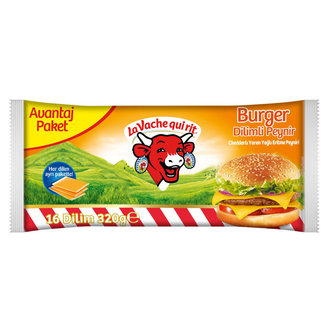 La Vache Qui Rit Dilimli Burger Cheddarlı 320 G