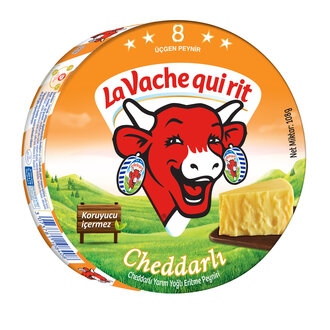 La Vache Qui Rit Cheddarlı Yarım Yağlı Eritme Peynir 108 G