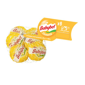 Mini Babybel Emmental Tam Yağlı Olgunlaştırılmış Peynir 120G