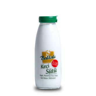 Baltalı %100 Keçi Sütü Günlük Pastörize 500 Ml