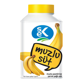 Sek Muzlu Pastörize Süt 200 Ml