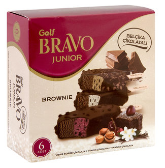 Bravo Junior Brownie - Vişne - Fındık - Vanilya 360 Ml