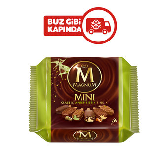 Magnum Mini Classic - Antepfıstık - Fındık 6'lı Paket