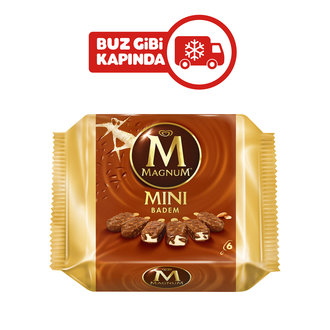 Magnum Mini Badem 6'lı Paket 345 Ml