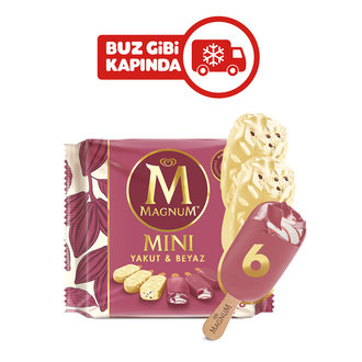 Magnum Mini Yakut & Beyaz 6'lı Paket