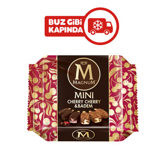 Magnum Mini Cherry Cherry - Badem 6'lı Paket