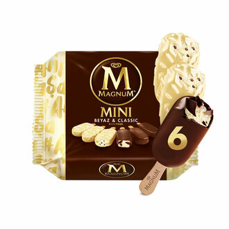 Magnum Mini Beyaz & Classıc 345 Ml