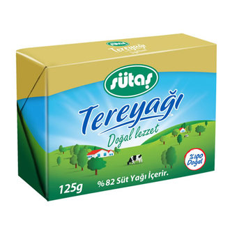 Sütaş Tereyağı 125 G