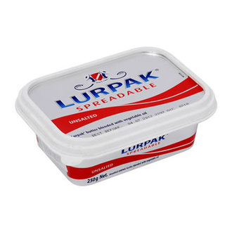 Lurpak Sürülebilir Tuzsuz Tereyağı 250 G