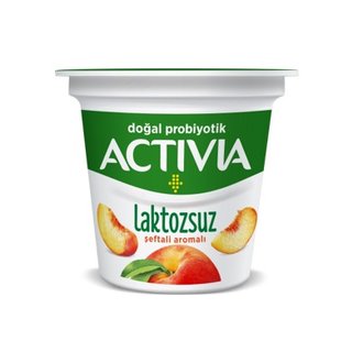 Activia Laktozsuz Şeftali Aromalı Yoğurt 100 G