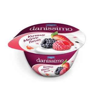 Danone Danissimo Kırmızı Meyveli 125 G