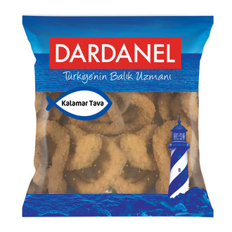 Dardanel Kaplanmış Halka Kalamar 300 G