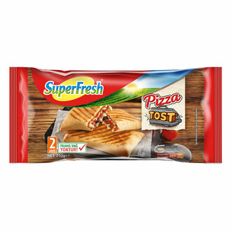 Superfresh Pizza Tost 2 Adet 250 G