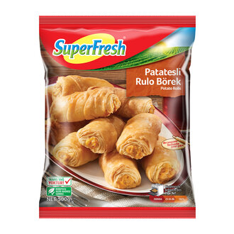 Superfresh Patatesli Rulo Börek 500 G