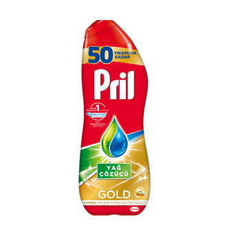 Pril Gold Jel Yağ Çözücü 900 Ml 50 Yıkama