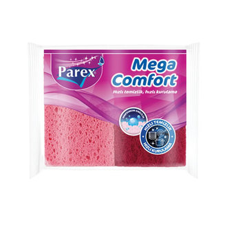 Parex Mega Comfort Düz Sünger 2'Li