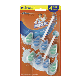 Mr Muscle Klozet Blok Marine 2'Li  77.2 G