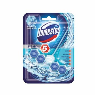 Domestos Okyanus Ferahlığı 5'li Güç Wc Blok 55 G